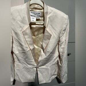 Cream Blazer for women’s